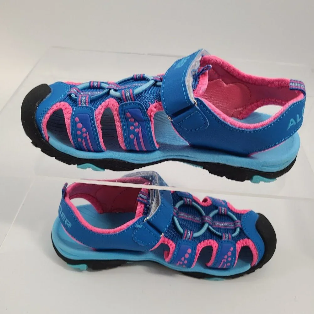 Aleader Girls Youth Sport Water‎ Hiking Sandals Pink/Blue Big Kids 36 EU / 5 US